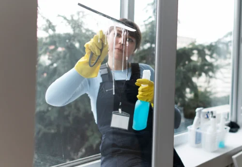 Nettoyage de vitres intérieures et extérieures à Servilly